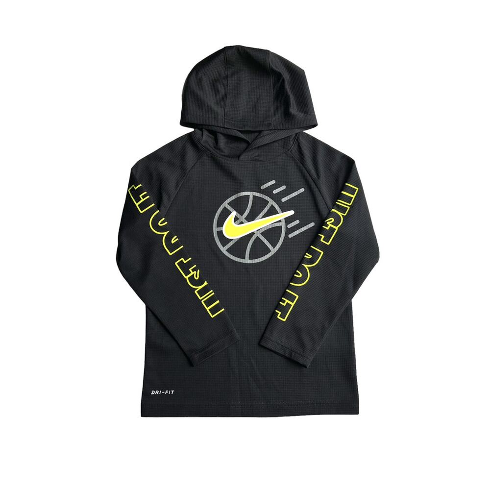 Nike Basketball Long Sleeve Hoodie Dri-Fit Tee